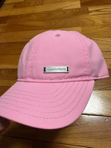 [ 미사용 ] TaylorMade 핑크 캡 테일러메이드