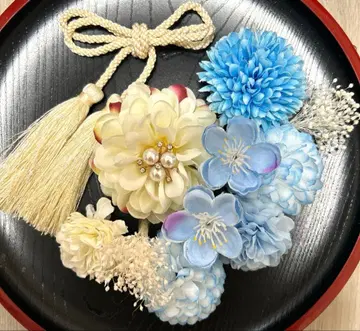 성인식 졸업식 시치고산 사전 촬영 머리 장식 1점