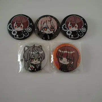 컬러풀 피치 자수 캔뱃지