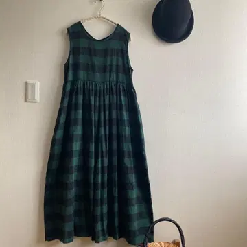 멀로 merlot 살로펫 미사용 새상품 체크 F 사이즈