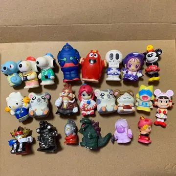 손가락 인형 미니 피규어 로보콘 철인 스누피 키티 페코짱 등