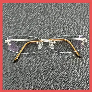 안경 프레임 골드 브라운