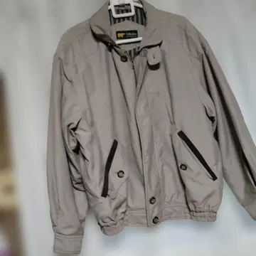 다케오 키쿠치 베이지 점퍼