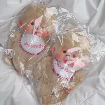 [ 택 포함 새상품 ] 몽치치 봉제 인형 L 프리미엄 스탠다드 베이지