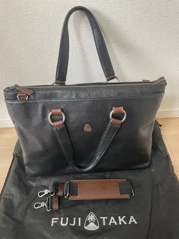 새상품급 FUJI TAKA 비즈니스 가죽 백