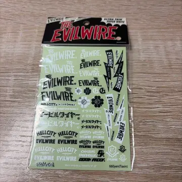 미니 사륜구동 이블 와이어 스티커