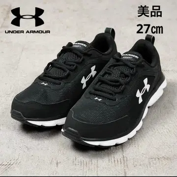 새상품급! UNDER ARMOUR 러닝화 블랙 27cm
