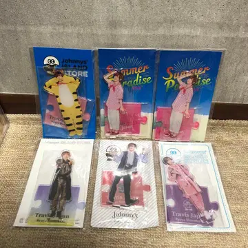 TravisJapan 아크릴 스탠드 묶음 판매 서머 파라다이스