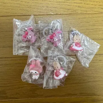 느긋한 마크 액세서리 마이멜로디 마론크림 본본리본 5점