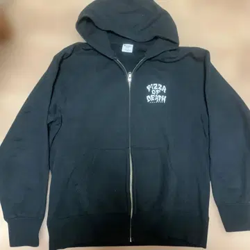 새상품급! Pizza of death 후드티 L 사이즈 블랙