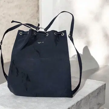 [ 새상품급 ] agnes b. 에네스베 럭색 백팩 블랙