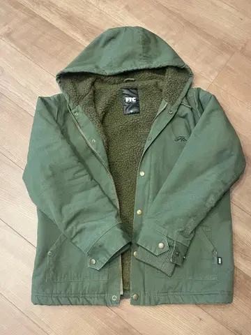 [ FTC ] 보아 자켓 후드 부착 카키 M