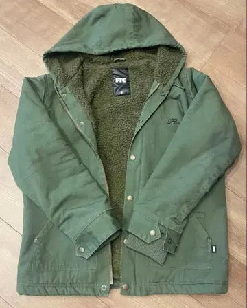 [ FTC ] 보아 자켓 후드 부착 카키 M