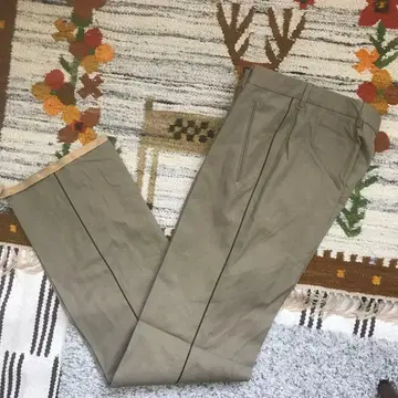 프랑스군 세레모니 팬츠 사이드 라인 허리 단면 38cm 정도