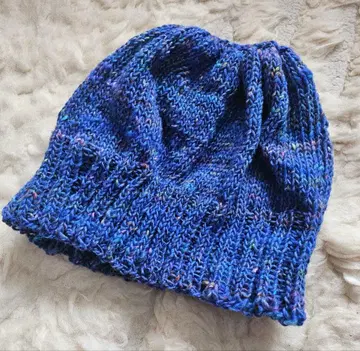 니트 모자 핸드메이드 노로 에이사쿠 털실