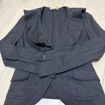 다크 그레이 테일러드 자켓 사이즈 II