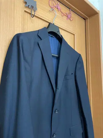 JUNKO SHIMADA 네이비 싱글 브레스 자켓