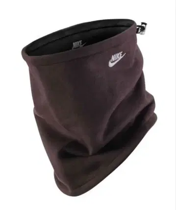즉시 발송 NIKE 넥워머 리버서블 브라운