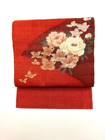 나고야 오비 미사용 직조 일본 의류