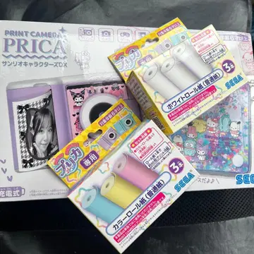 SEGA 산리오 캐릭터 DX 프리카 본체 + 롤 용지 세트