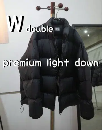 W double premium light down jacket OVY