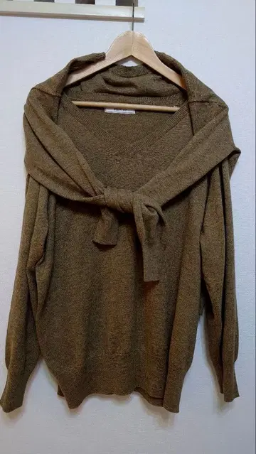 ABAHOUSE 앙상블 니트 차콜