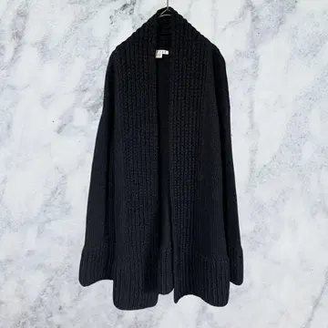 12566MANCHE 핸드메이드 니트 가디건 울 100% 손뜨개질