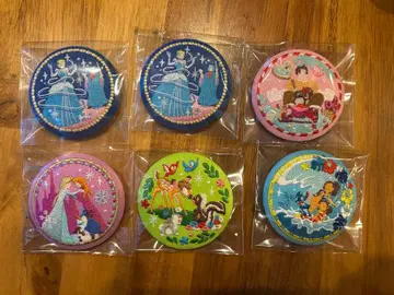 디즈니 자수 캔뱃지 묶음 판매