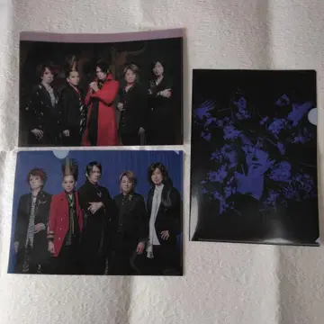 BUCK-TICK 클리어 파일 3장 세트