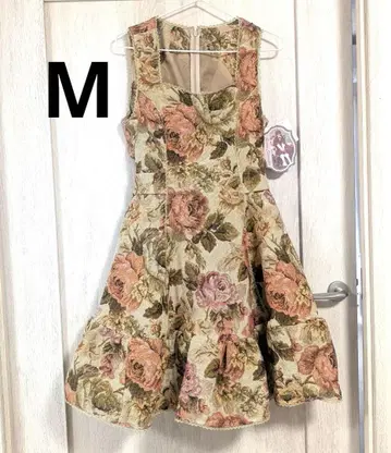 클라로리 쿠루미 노엘 드 메모아르 오버롤 스커트 베이지