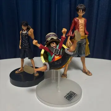 원피스 루피 피규어 3체 세트