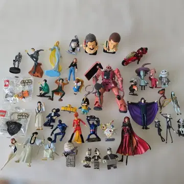 스타 워즈 루팡 3세 건담 나이트메어 레고 등 피규어 세트