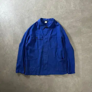 독일 블루 코튼 유로 워크 자켓 사이즈 표기 52