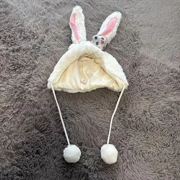 도쿄 디즈니 리조트 앨리스 화이트 래빗 팬캡