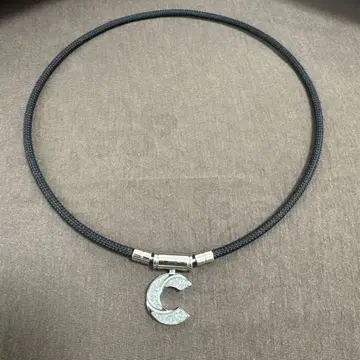 POWER C GEAR OPA NECKLACE 실버 글리터