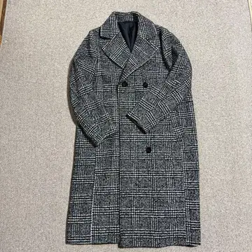 GU 울 블렌드 더블 브레스트 코트 M 가을/겨울