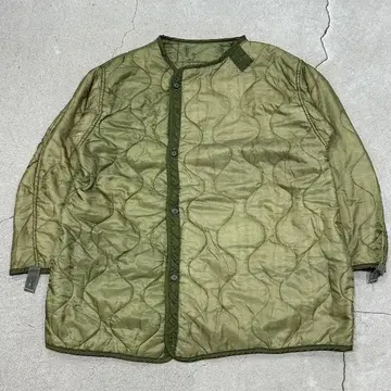 76년제 미군 실물 M65 모즈 코트 라이너 리메이크 MEDIUM