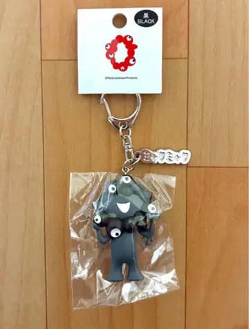 오사카 간사이 박람회 블랙 미야쿠미야쿠 PVC 키링 플레이트