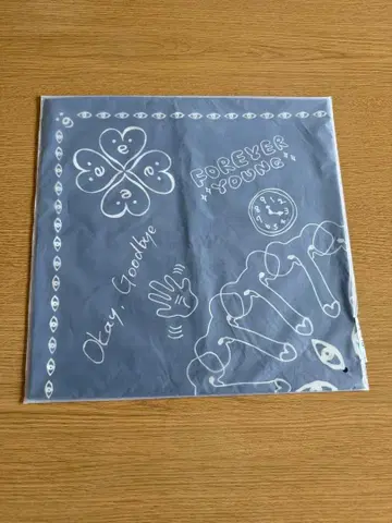 후지이 카제 prema 반다나 새상품 미사용 (블랙)