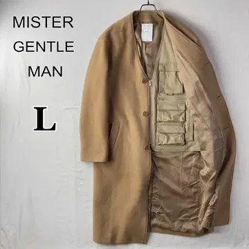 [ 미스터 젠틀맨 ] 노카라 코트 낚시용 조끼 L 사이즈 1h