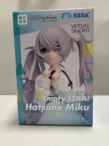 프로젝트 세카이 아무도 없는 세계의 하츠네 미쿠 피규어
