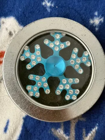 눈꽃 모양 데코레이션 완구/스피너