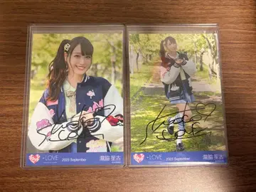 타키와키 쇼코 히로인즈 친필