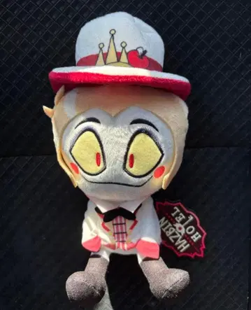 익명 배송 하즈빈 호텔 앉아 봉제 인형 루시퍼 라운드 원