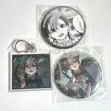 02 잔카 캔뱃지 아크릴 키링 쿠지비키도 원작 그림 묶음 판매