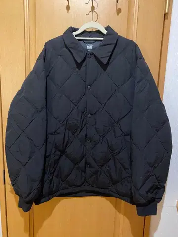 UNIQLO 유니클로 퍼프테크 퀼팅 자켓 블랙
