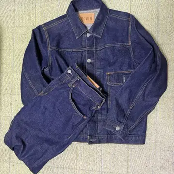 EDWIN 데님 셋업 (셀비지)