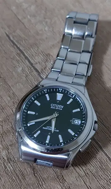 시티즌 아테사 H110 전파 솔라 에코 드라이브 티타늄제