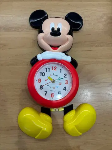 미키마우스 괘종시계 레트로 헤이세이 벽걸이 시계