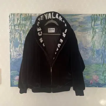 MOVENPICK 후드 부착 보아 자켓 블랙 M